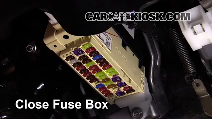 Interior Fuse Box Location: 2012-2014 Toyota Camry - 2013 Toyota Camry